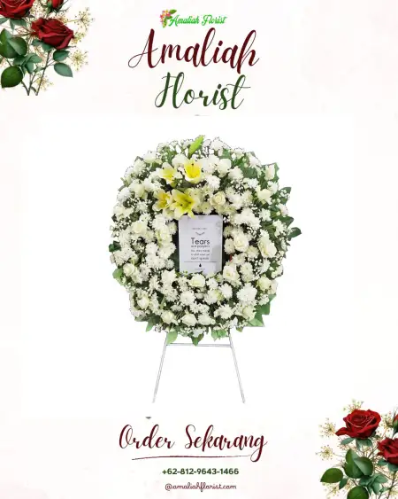 Krans Bunga Duka Penjaringansari